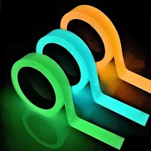 3M Luminous Tape Selotip Lakban Fosfor Glow In The Dark Luminous Adhesive Tape Lakban Fosfor